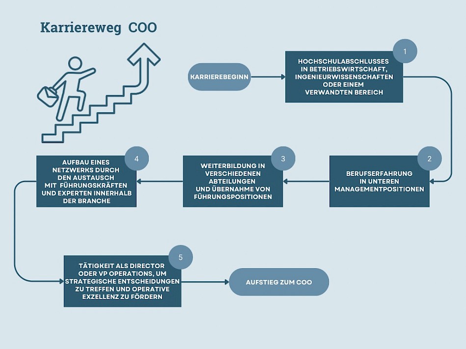 Karriereweg zum Chief Operation Officers