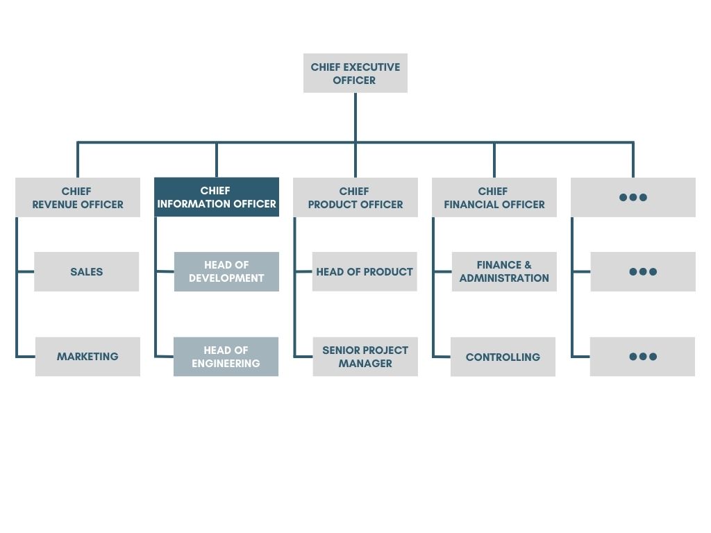 Organigramm - Chief Information Officer