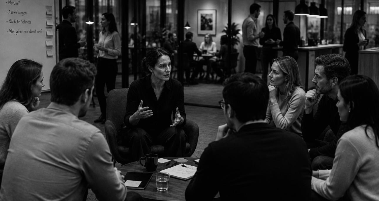 Warum gute Entscheidungen oft an schlechter Kommunikation scheitern Dr. Sebastian Tschentscher Dr. Sebastian Tschentscher Experte für Personalberatung | Vermittlung von Führungskräften | Workshops und Coaching in den Bereichen Führung, Persönlichkeit, Unternehmskultur   June 9, 2026 The Executive Briefing #45 1. Entscheiden ist mehr als Recht haben Während meines Jurastudiums lernte ich früh einen Satz, der mir bis heute im Gedächtnis geblieben ist: „Recht haben und Recht bekommen sind zwei unterschiedliche Dinge.“ Gemeint war damit, dass ein Anspruch nicht nur bestehen muss. Man muss ihn auch vor Gericht durchsetzen können.  An diesen Gedanken musste ich in den vergangenen Jahren immer wieder denken, wenn es um Entscheidungen in Unternehmen ging. Natürlich sind Organisationen keine Gerichte. Und doch gibt es eine interessante Parallele: Auch die besten Argumente für eine bestimmte Entscheidung nützen wenig, wenn sie nicht durchdringen.  2. Gute Argumente gewinnen nicht automatisch In einem meiner ehemaligen Unternehmen wurde über die Zukunft eines Projekts diskutiert, das seit langer Zeit erhebliche Verluste verursachte. Einige Beteiligte im Management sprachen sich früh für eine Beendigung aus. Rückblickend hatten sie damit recht. Das Projekt wurde später tatsächlich eingestellt mit riesigen Verlusten, die man durch ein früheres Ende besser hätte begrenzen können.  Interessant war jedoch etwas anderes: Die Befürworter einer Einstellung gerieten kommunikativ schnell in die Defensive. Obwohl ihre Argumente überzeugend waren, galten sie als zu vorsichtig, zu risikoavers oder zu wenig unternehmerisch. Die Diskussion wurde also nicht allein über Fakten geführt. Sie wurde auch über Bilder, Zuschreibungen, Narrative und Haltungen geführt. Die, die auf dem richtigen Wege waren, scheiterten daran, dass sie nicht gut genug kommunizierten.  Das zeigte mir, dass richtige Entscheidungen nicht nur gute Argumente benötigen. Sie brauchen oft auch eine überzeugende Kommunikation insgesamt.  3. Nach der Entscheidung beginnt die eigentliche Arbeit Mindestens genauso wichtig ist jedoch, was nach einer Entscheidung passiert. Viele Führungskräfte betrachten eine Entscheidung als abgeschlossen, sobald sie getroffen wurde. Tatsächlich beginnt an diesem Punkt häufig erst die eigentliche Herausforderung.  Denn fast jede relevante Entscheidung produziert Gewinner und Verlierer. Wird ein Projekt gestoppt, betrifft das Menschen, die möglicherweise Monate oder sogar Jahre ihrer Arbeit investiert haben. Wird eine Strategie geändert, verlieren andere Ideen an Bedeutung. Werden Prioritäten verschoben, geraten bisherige Vorhaben ins Hintertreffen. Wer diese emotionale Dimension ignoriert, hinterlässt oft Frustration, Enttäuschung und Widerstand.  4. Menschen müssen ihr Gesicht wahren können Deshalb gehört zu guter Kommunikation auch, denjenigen gerecht zu werden, deren Vorschläge oder Projekte sich nicht durchgesetzt haben. Das bedeutet nicht, Entscheidungen zu relativieren. Aber es bedeutet, die geleistete Arbeit anzuerkennen.  Ein Beispiel aus einem ganz anderen Kontext: Gerade aktuell haben sich die Bürgerinnen und Bürger in dem Hamburger Volksentscheid mehrheitlich gegen eine Olympiabewerbung ausgesprochen. In der nun für den Senat schwierigen Kommunikation wird betont, dass viele der erarbeiteten Konzepte, Analysen und Planungen weiterhin genutzt werden könnten. Die Botschaft an alle, die sich engagiert haben: Die investierte Arbeit war nicht umsonst.  Menschen akzeptieren Entscheidungen deutlich leichter, wenn sie nicht das Gefühl haben, dass ihre Leistung entwertet wurde.  5. Gute Entscheidungen brauchen ein gutes Narrativ Schließlich stellt sich die Frage, wie eine getroffene Entscheidung insgesamt erklärt wird. Auch hier reicht die reine Sachlogik oft nicht aus. Wenn ein Unternehmen beispielsweise eine Produktlinie einstellt, kann die Kommunikation lauten: „Dieses Geschäftsfeld wird beendet. Es ist nicht profitabel.“  Das ist korrekt.  Man kann aber auch erklären, dass dadurch Ressourcen frei werden, um andere Bereiche auszubauen, Innovationen voranzutreiben oder die langfristige Wettbewerbsfähigkeit zu stärken. Beides beschreibt dieselbe Entscheidung. Aber die zweite Version hilft Menschen dabei, den größeren Zusammenhang zu sehen und trotz einer möglichen Enttäuschung über die Entscheidung selbst, positiv in die Zukunft zu schauen.  Ein gutes Narrativ ist keine alternative zu einer ehrlichen Kommunikation, sondern eine Erweiterung. Sie hilft dabei, Entscheidungen einzuordnen und nachvollziehbar zu machen.  6. Mein Impuls Wie viel Aufmerksamkeit widmest du der Kommunikation einer Entscheidung? Geht es nur darum, die richtige Entscheidung zu treffen? Oder denkst du auch darüber nach, wie sie sich argumentativ erzielen lässt, wie die von ihr negativ Betroffenen ihr Gesicht wahren können und welches Narrativ ihre Akzeptanz für alle erhöht?  Denn viele Entscheidungen scheitern nicht an ihrer Qualität. Sie scheitern daran, dass sie nicht in eine gute Kommunikationsstrategie eingebunden wurden.
